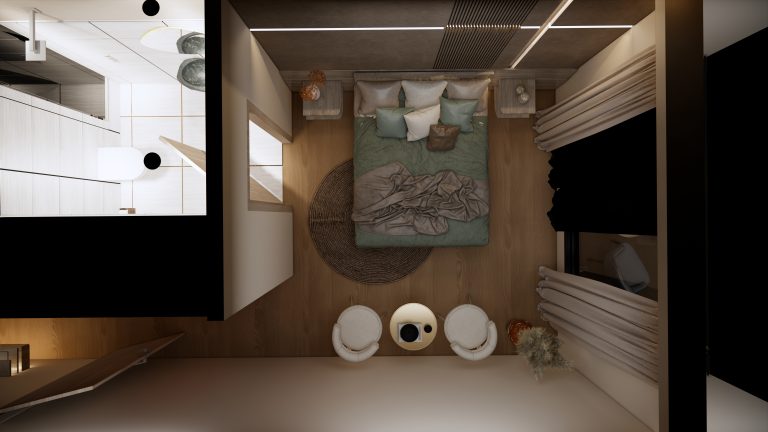 Bedroom Top View